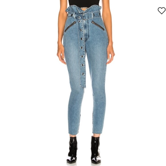 GRLFRND Denim - GRLFRND Mia Paperbag Jean